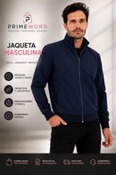 Jaqueta Masculina Bomber Casual Casaco Inverno Zíper Matelassê