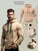 Moletom Canguru Unissex Blusa de Frio Feminino e Masculino Com Capuz Moletom Algodão