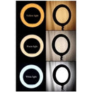 ￼Ring Light Iluminador Anel Luz 30cm 12 Polegadas Tripé 2,1m MarisaStore