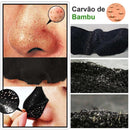 Pasta De Nariz De Limpeza Profunda Carvão De Bambu Cravo Ponto Nasal Tira Ferramentas