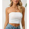 Cropped Feminino Tomara que caia Top Feminino