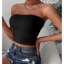 Cropped Feminino Tomara que caia Top Feminino
