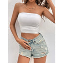 Cropped Feminino Tomara que caia Top Feminino
