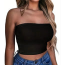 Cropped Feminino Tomara que caia Top Feminino