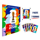 Álbum Oficial Copa Do Mundo 2026 Brochura + Figurinhas FIFA Original Futebol Colecionáveis