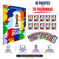 Álbum Oficial Copa Do Mundo 2026 Brochura + Figurinhas FIFA Original Futebol Colecionáveis