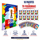 Álbum Oficial Copa Do Mundo 2026 Brochura + Figurinhas FIFA Original Futebol Colecionáveis