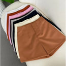 Short Feminino Alfaiataria Social com Cinto Cintura Alta PROMOÇÃO do P ao GG