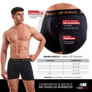 kit 5 Cueca cuecas Box  Boxer Microfibra Adulto MALLBECK