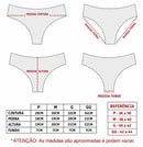 Kit Calcinhas Fio Dental Feminina Algodão Canelado Confortável Sexy Dia a Dia