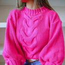 Blusa de frio feminina estilo blogueirinha moda 2023