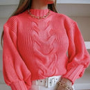 Blusa de frio feminina estilo blogueirinha moda 2023