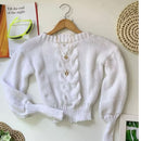 Blusa de frio feminina estilo blogueirinha moda 2023