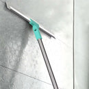 Rodo de Silicone Para Limpeza de Piso Vidros Com Gancho Secos e Molhados Uso Duplo Vassoura Mágica