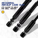 ￼Kit 10 Brocas de carboneto Triangular Titânio Profissionais 3/16-1/2 De Para Fura Tudo