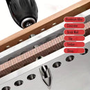 ￼Kit 10 Brocas de carboneto Triangular Titânio Profissionais 3/16-1/2 De Para Fura Tudo