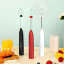 ￼Batedor Misturador Mixer Elétrico para Bebidas Leite Café Clara de Ovo 2 em 1