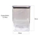 ￼Kit 20 Potes Herméticos acrílicos 2,3litros 1,1litro 480ml Organização