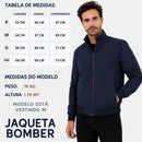Jaqueta Masculina Bomber Casual Casaco Inverno Zíper Matelassê