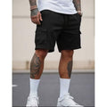￼Bermuda Cargo Masculina Streetwear Sarja Bolsos Laterais - ENVIO IMEDIATO