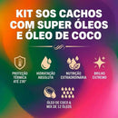 ￼Kit SOS Cachos com Super Óleos e Óleo de Coco