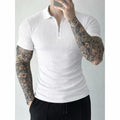 Polo Canelada Premium Masculina | Estilo Casual Moderno | Conforto e Caimento Perfeito