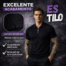 Polo Canelada Premium Masculina | Estilo Casual Moderno | Conforto e Caimento Perfeito