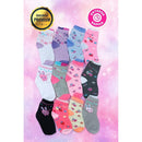 Kit Até 18 Pares de Meias Infantil Feminina e Bebê Menina Estampadas 0 a 12 Anos
