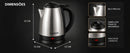 Chaleira Elétrica Jarra Café Chá Inox 110v