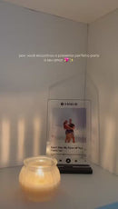 Placa Spotify Interativa - Base Preta - Personalize a sua!